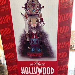 Kurt S. Adler Hollywood Mouse King Nutcracker